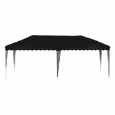 Namiot imprezowy rozkładany 575 x 290 x 245 cm Czarny