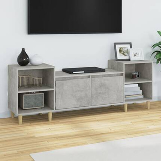 vidaXL Szafka pod TV, szarość betonu, 160x35x55 cm model standard