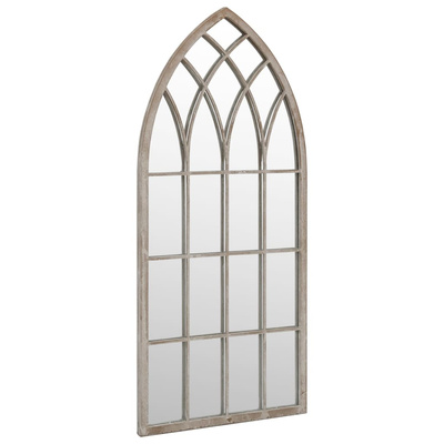 Lustro ogrodowe, piaskowe, 100x45 cm, żelazne