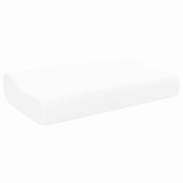 Poduszka do spania Biały 80 x 40 x 12,5 cm Pianka z pamięcią