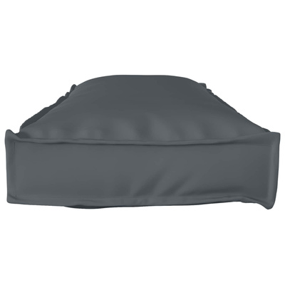 Poduszka Antracyt 120 x 40 x 8 cm Materiał Oxford