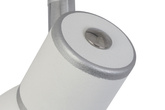 Lampa sufitowa biała/chrom spirala 3xE14 Fido 98-63380