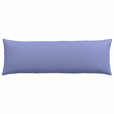 Poduszki na sofę 2 pcs Niebieski dżins 120 x 40 cm tkanina