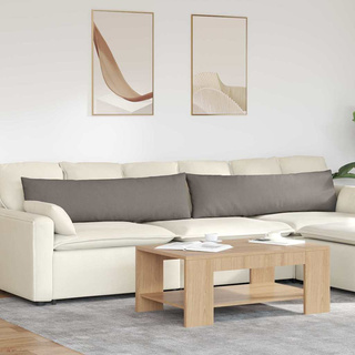 Poduszki na sofę 2 pcs Ciemnoszary 145 x 40 cm tkanina