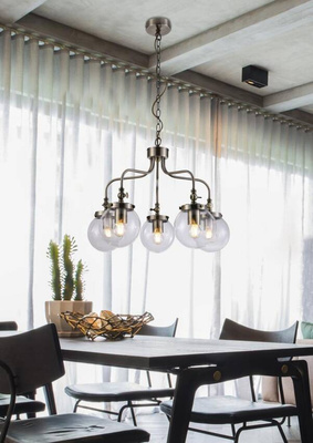 Lampa sufitowa Candellux Ballet 35-70876  E27 patyna