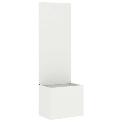 Ekran zapewniający prywatność w ogrodzie Biały 50 x 32 x 150 cm