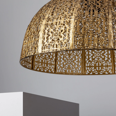 Lampa Wisząca Złota Abruzzo Emma E27