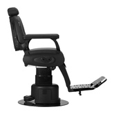 Fotel Barberski elektryczny Gabbiano Duke Czarny 149526