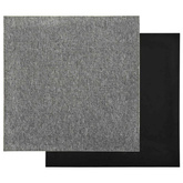 Dywan 20 pcs Szary 50 x 50 cm 100% polipropylen