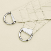 Prostokątny żagiel ogrodowy, tkanina Oxford, 4x7 m, kremowy