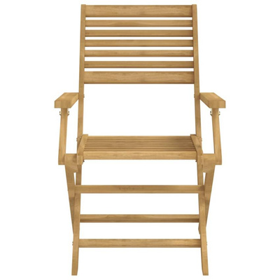 vidaXL Składane krzesła ogrodowe, 2 szt., 54,5x61,5x86,5 cm, akacja