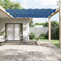Markiza pionowa, niebieska, 60x1000 cm, tkanina Oxford