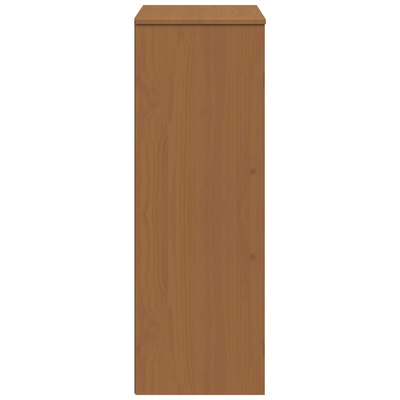 Klatka MOLDE Karmel 90 x 35 x 100 cm Lite drewno sosnowe