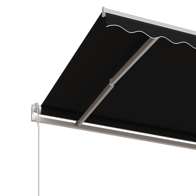 Automatycznie zwijana markiza, 500x350 cm, antracytowa