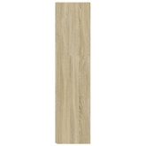 Szafka narożna, dąb sonoma, 33x33x132 cm