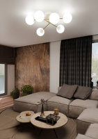 Lampa sufitowa MAGNUM 6 WH OPAL