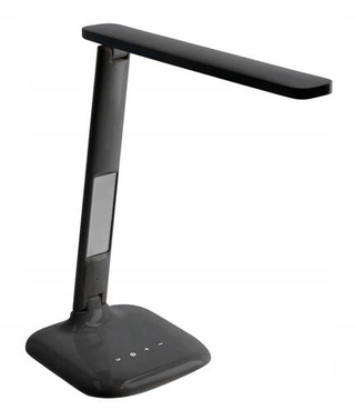 Lampka biurkowa GLINEAR 420lm ściemnialna czarna