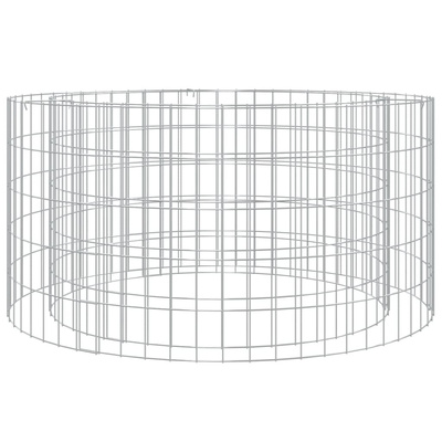 Palenisko gabionowe, ? 100 cm, galwanizowane żelazo