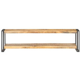 vidaXL Szafka pod TV, 150x30x40 cm, surowe drewno mango