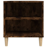 vidaXL Szafka pod TV, przydymiony dąb, 102x44,5x50 cm
