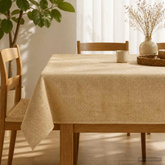 Obrus jutowy naturalny 140 x 140 cm 100% Juta Tossa