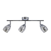 Wirginia Lampa sufitowa listwa chrom e14 klosz lustrzany 93-14023
