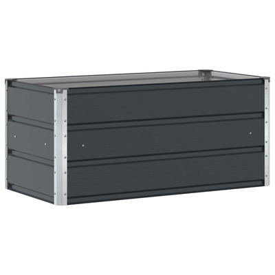 Donica Antracyt 100 x 50 x 45 cm Stal Galwanizowana