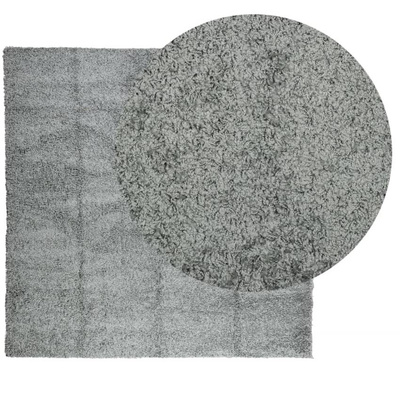 vidaXL Dywan z długim włosiem PAMPLONA, zielony, 240x240 cm