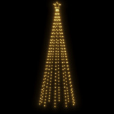 Choinka z kołkiem gruntowym, 310 ciepłych białych LED, 300 cm