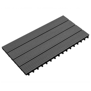 Płytka Tarasowa 6 pcs Czarny 60 x 30 cm