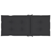 vidaXL Składane krzesła ogrodowe z poduszkami, 6 szt., drewno akacjowe