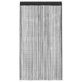Zasłony sznurkowe, 2 sztuki, 140 x 250 cm, czarne