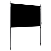 vidaXL Roleta zewnętrzna, 200x270 cm, antracytowa