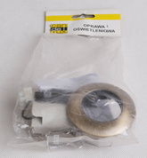 Oprawa stropowa złota patyna okrągła OZS-01 2276028