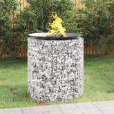 Palenisko gabionowe, ? 100 cm, galwanizowane żelazo vidaXL
