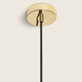 Lampa Wisząca Szklana Zielona E14 15cm L Abruzzo Koloreno