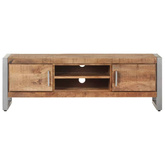 vidaXL Szafka pod TV, 120x30x40 cm, surowe drewno mango wariant 4