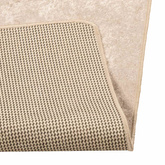 Chodnik dywanowy MARSA Kremowy 80 x 450 cm Poliester i PVC