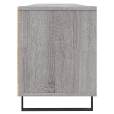 vidaXL Szafka pod TV, szary dąb sonoma, 150x30x44,5 cm model standard