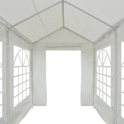 vidaXL Namiot imprezowy, PE, 2 x 5 m, biały