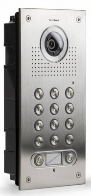 Stacja bramowa z kamerką srebrny kamera 940TVL