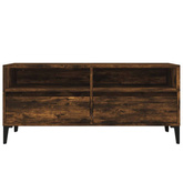vidaXL Szafka pod TV, przydymiony dąb, 100x34,5x44,5 cm wariant 5