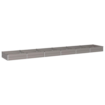 Podniesione Łóżko Ogrodowe Rdzawy 480 x 80 x 24 cm tektura