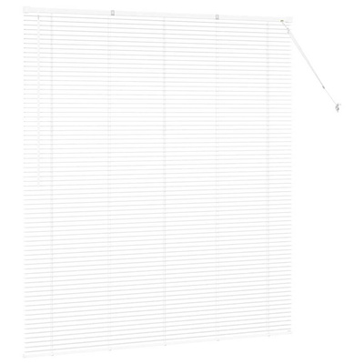 Żaluzje weneckie Biały 175 x 160 cm Aluminium