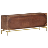 vidaXL Szafka pod TV, 120x30x46 cm, lite drewno mango