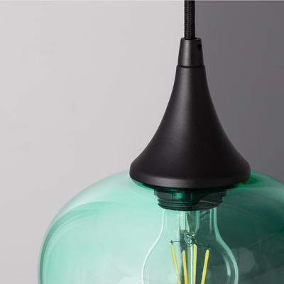 Lampa Wisząca szklana Kielich E27 Abruzzo BlueSky