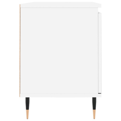 vidaXL Szafka pod TV, biała, 104x35x50 cm, materiał drewnopochodny