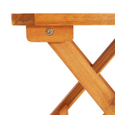 vidaXL Leżaki z poduszkami i stolikiem, 2 szt., lite drewno akacjowe wariant 15