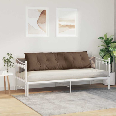 Poduszka na plecy Brązowy 180 x 19 x 50 cm tkanina
