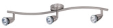 Spot norman gu10 3x50w chrom satyn